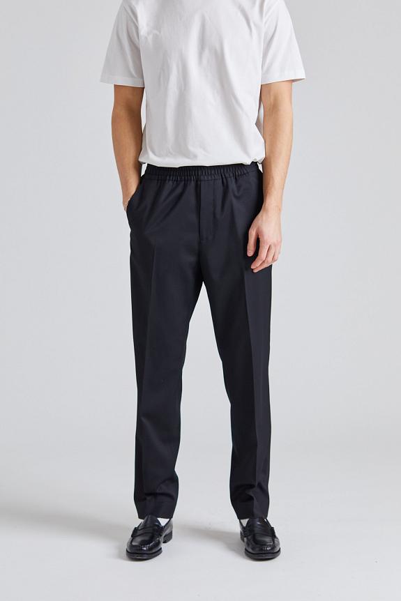 Filippa K Relaxed Wool Trousers Black