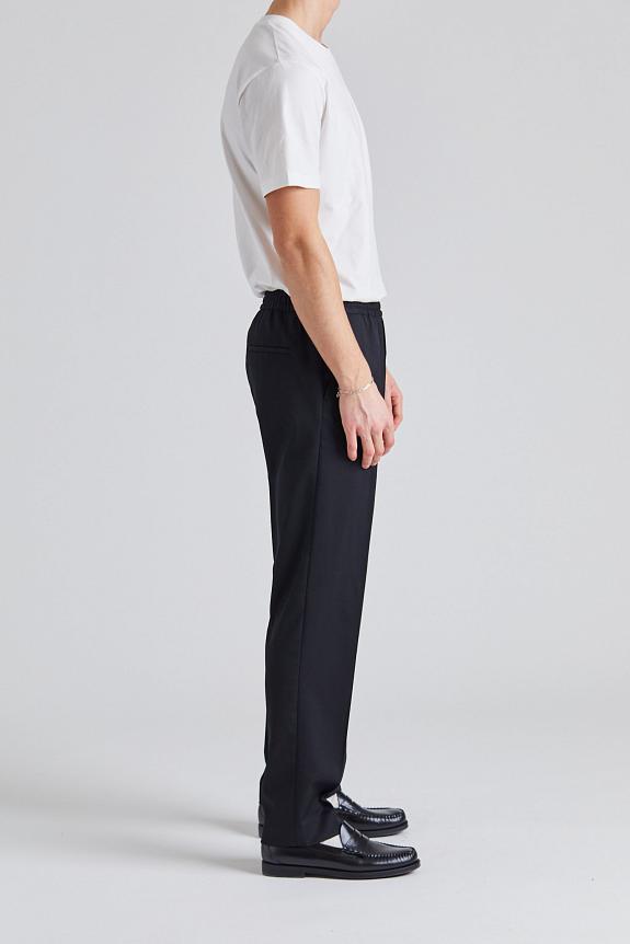 Filippa K Relaxed Wool Trousers Black-2