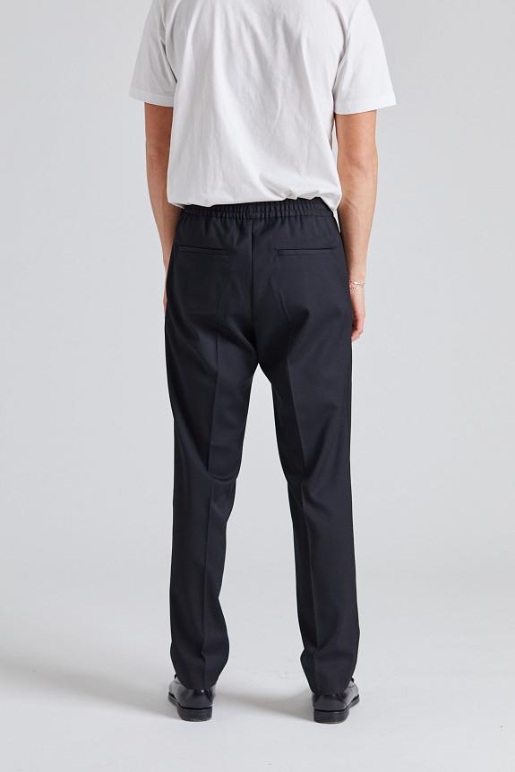 Filippa K Relaxed Wool Trousers Black-3