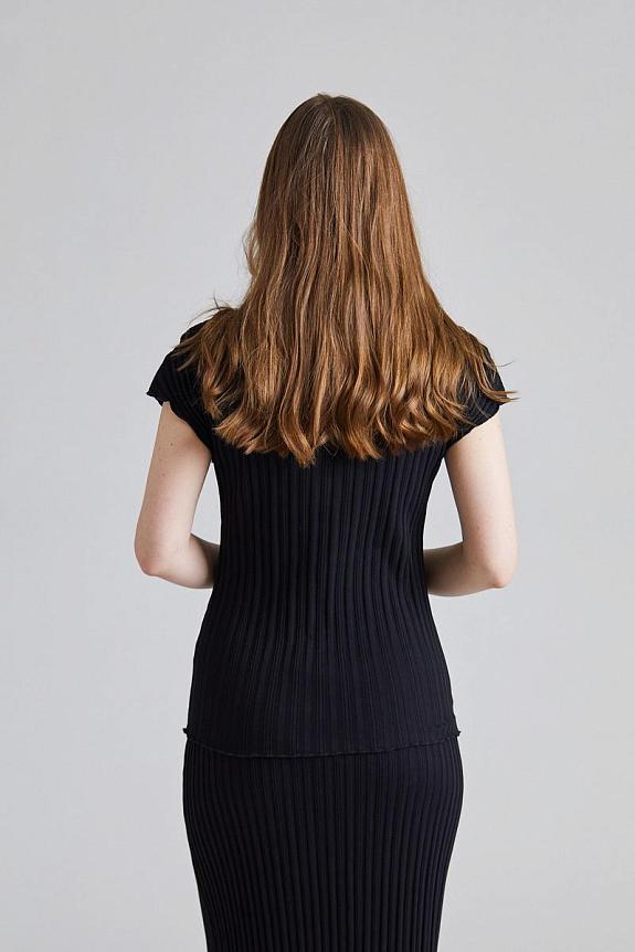 Filippa K Cotton Rib Set Black-3
