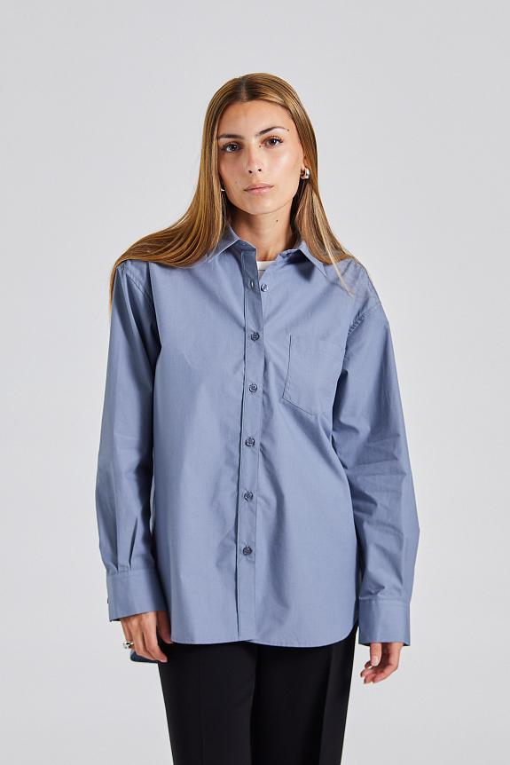 Filippa K Sammy Shirt Grey Blue