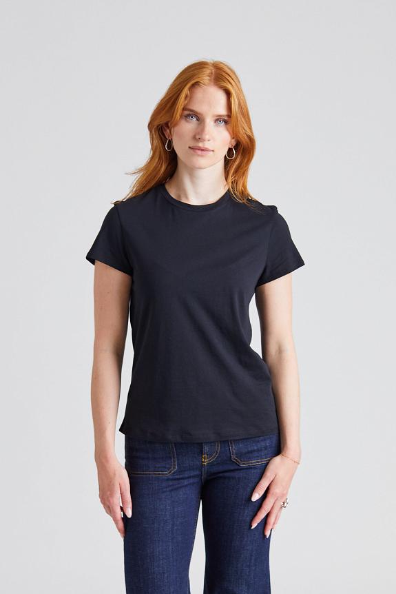 Filippa K Soft Cotton Tee Black