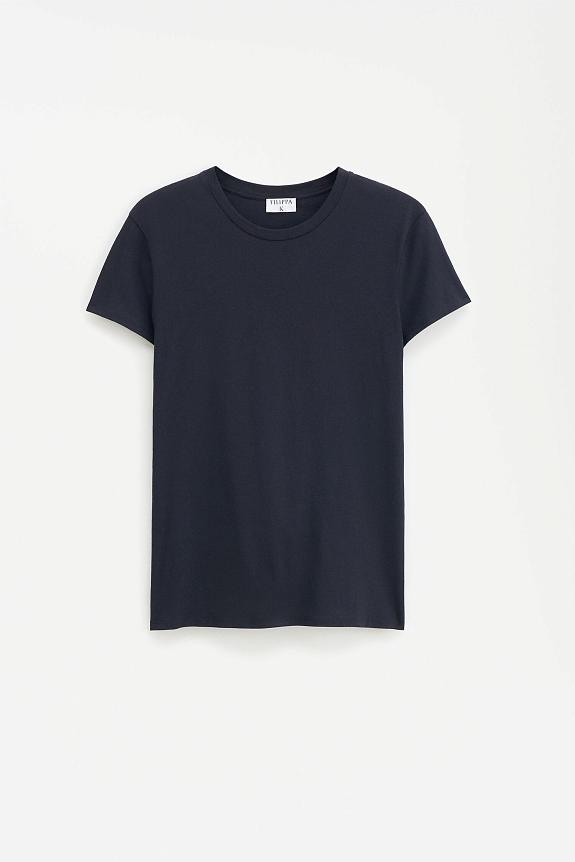 Filippa K Soft Cotton Tee Black