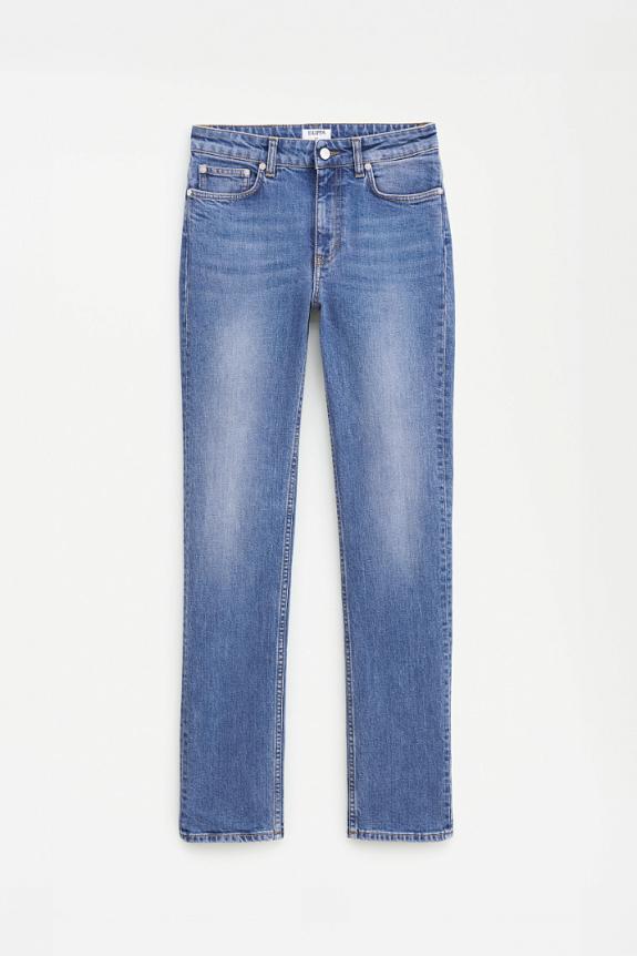 Filippa K Stella Jeans Long Mid Blue-3
