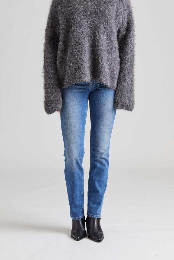 Filippa K Stella Jeans Long Mid Blue