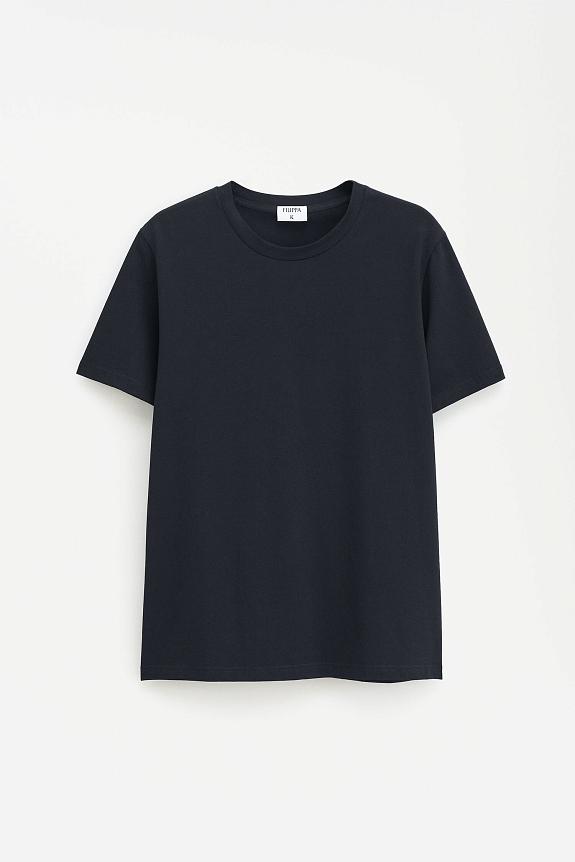 Filippa K Stretch Cotton Tee Black-5