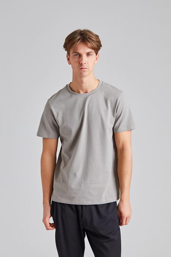 Filippa K Stretch Cotton Tee Dove Grey