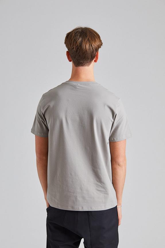 Filippa K Stretch Cotton Tee Dove Grey-3