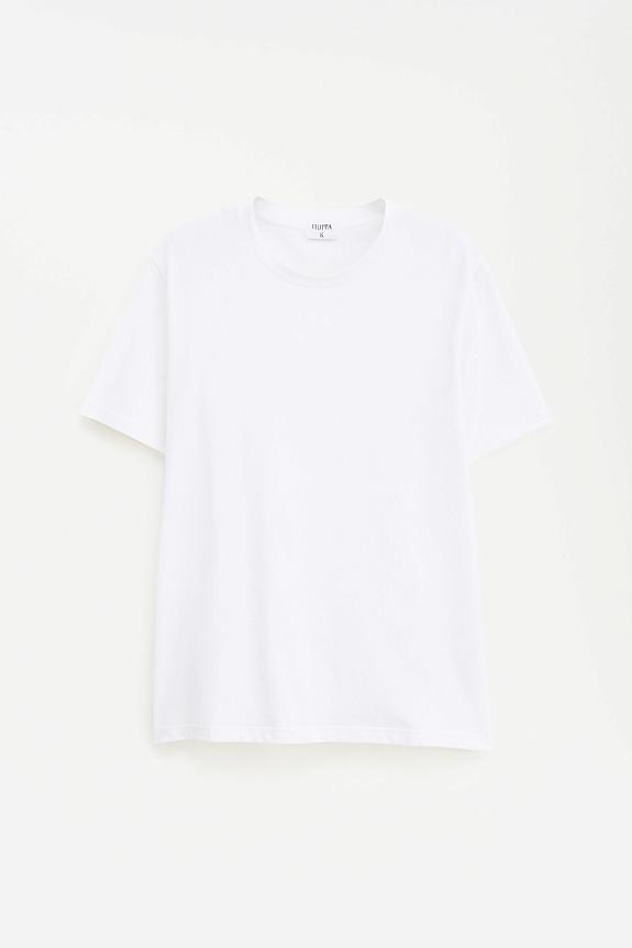 Filippa K Stretch Cotton Tee White-4