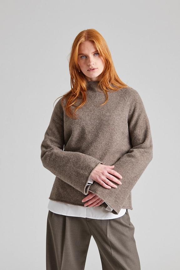 Filippa K Wool Yak Sweater Driftwood