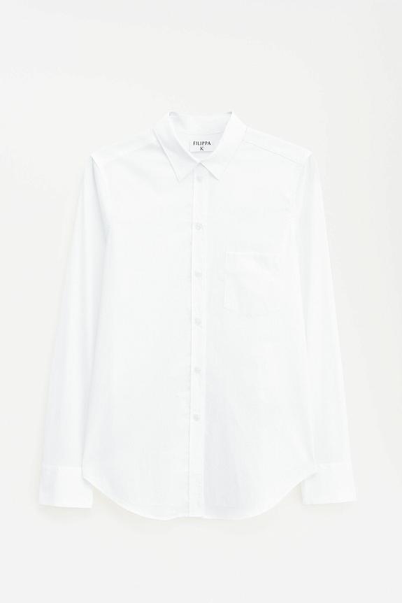 Filippa K Classic Stretch Shirt White 