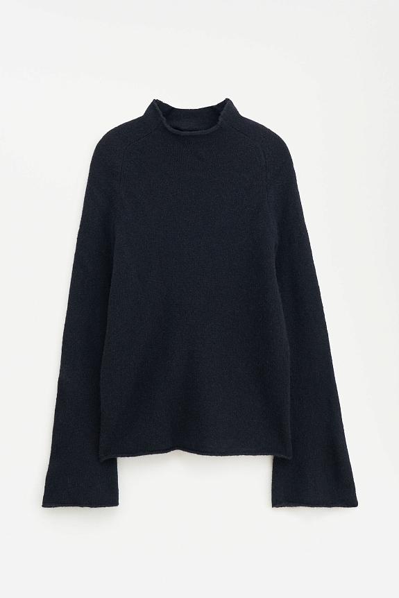 Filipps K Wool Yak Sweater Black