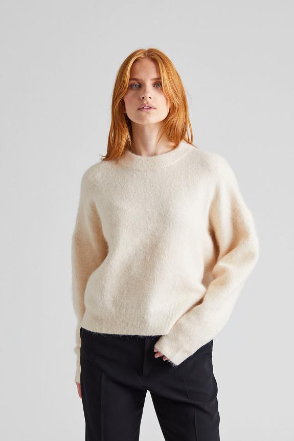 Filippa K Fluffy Sweater Canvas Beige