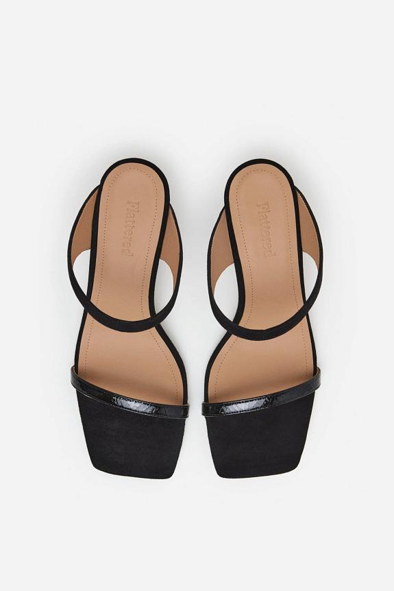 Flattered Ali Leather Snake Black-2