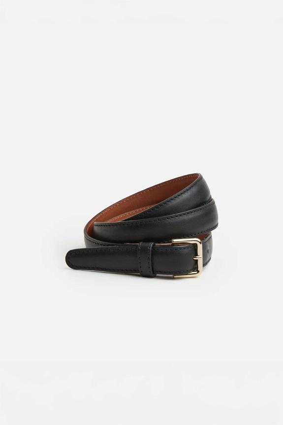 Flattered Barbara Belt Leather Black