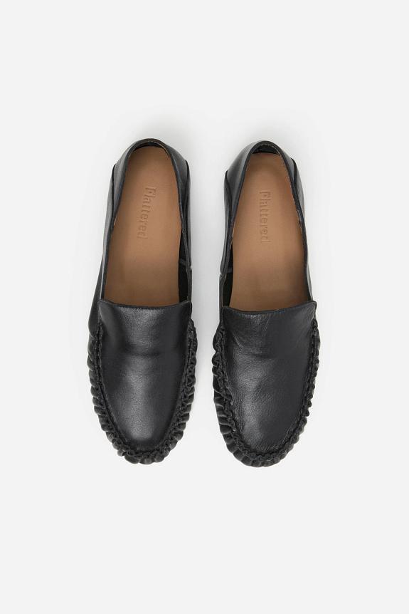 Flattered Bon Bon Leather Black-2