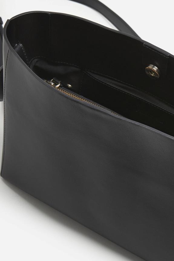 Flattered Hedda Mini Black Leather