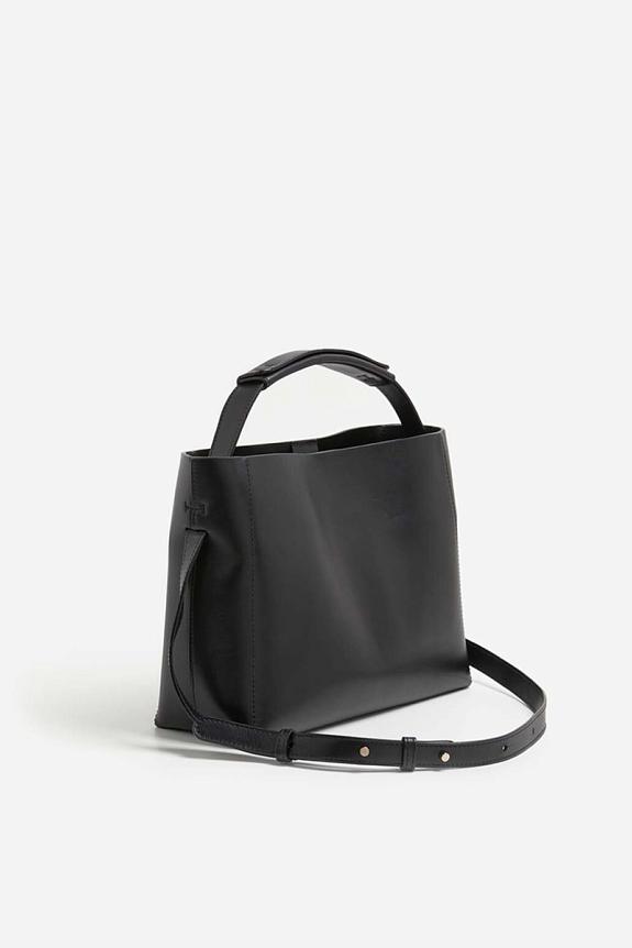 Flattered Hedda Mini Black Leather