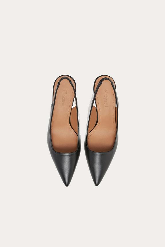 Flattered Franchesca Leather Black-1