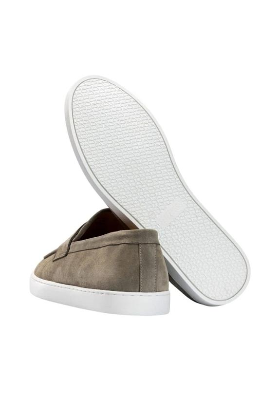Fliteless Penny Sneaker Olive Suede-1