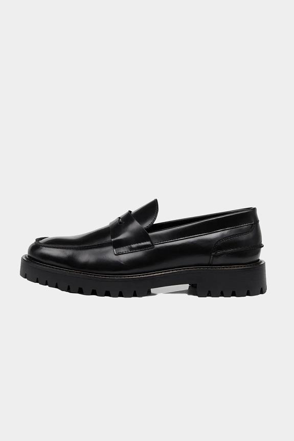 Garment Project Aron Penny Loafer Black