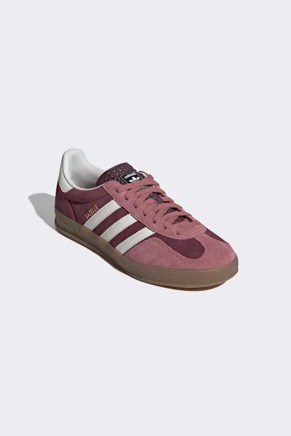 Adidas Gazelle Indoor Maroon/White-3