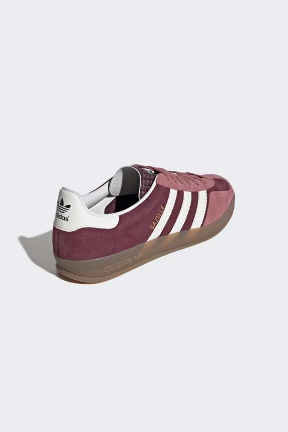 Adidas Gazelle Indoor Maroon/White-4