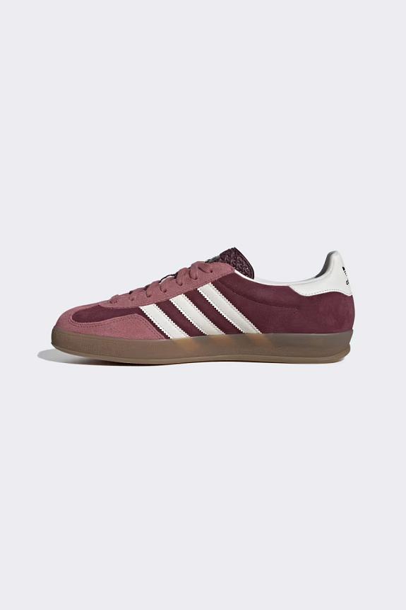 Adidas Gazelle Indoor Maroon/White-5