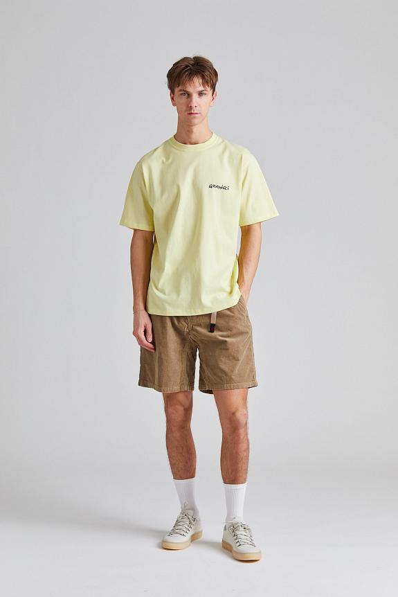 Gramicci Snail Tee Lemon