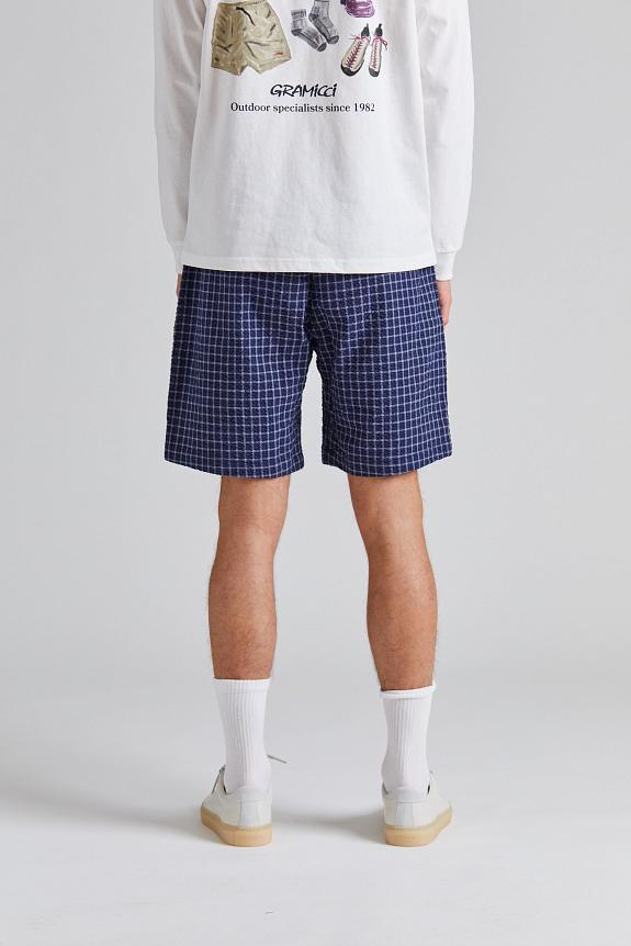 Gramicci O.G. Seersucker G-Short Midnight-4
