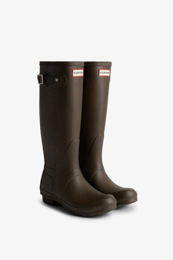 Hunter Womens Original Tall Boot Chocolate Brown