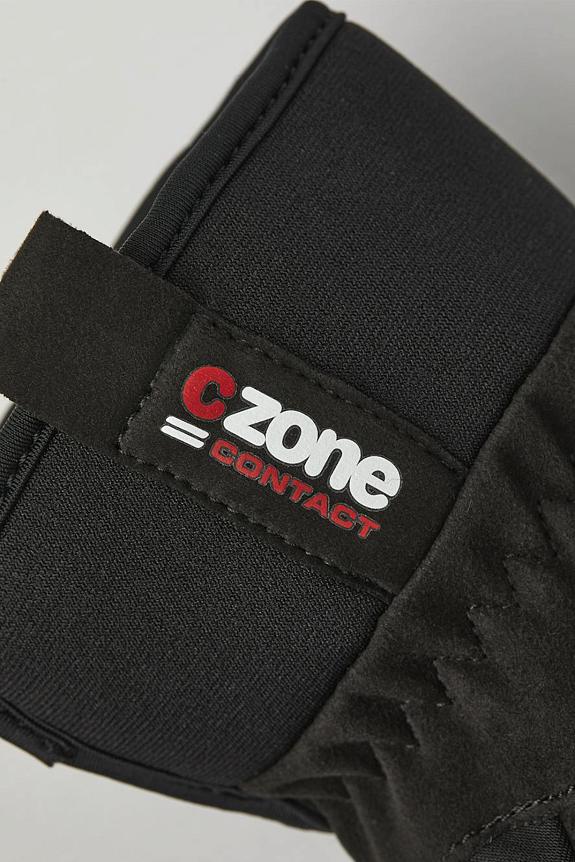 Hestra CZone Contact Glove -5 finger Black-1