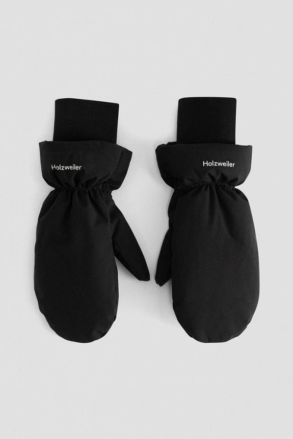 Holzweiler Slogen Bubble Mittens Black