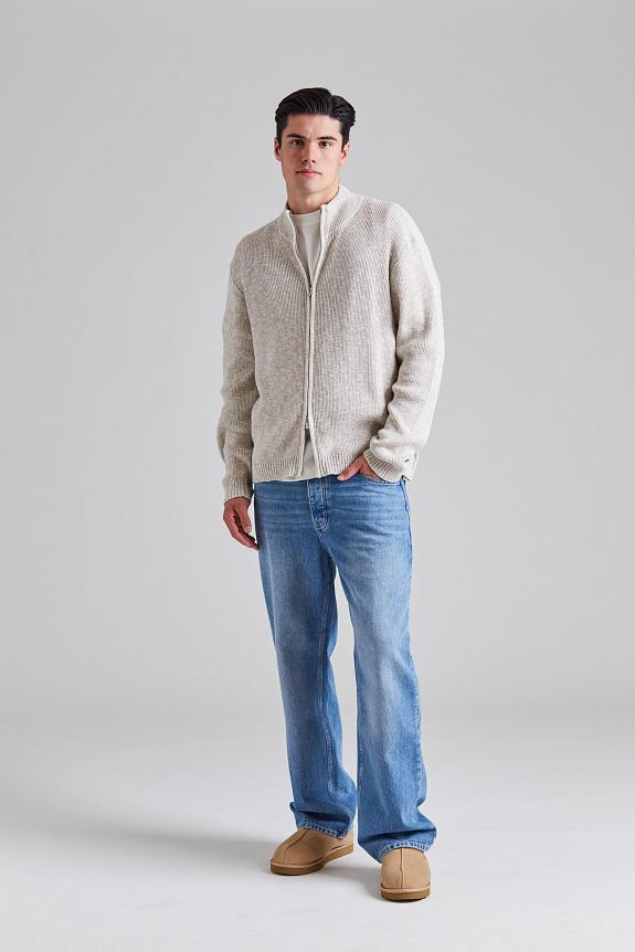 Holzweiler Atlantic Zip Cardigan Blue Mix