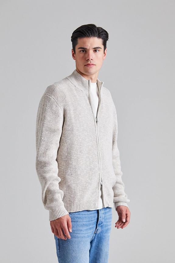Holzweiler Atlantic Zip Cardigan Blue Mix-2