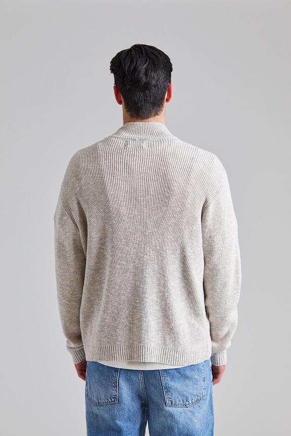 Holzweiler Atlantic Zip Cardigan Blue Mix-3