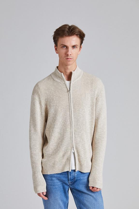 Holzweiler Atlantic Zip Cardigan Sand Mix