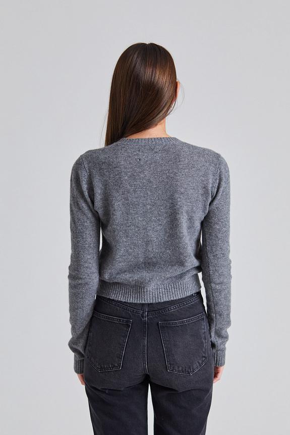 Holzweiler Cashmere Cardigan Dark Grey 