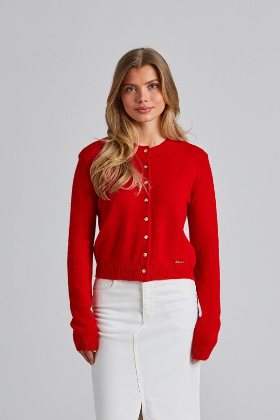 Holzweiler Cashmere Cardigan Red 