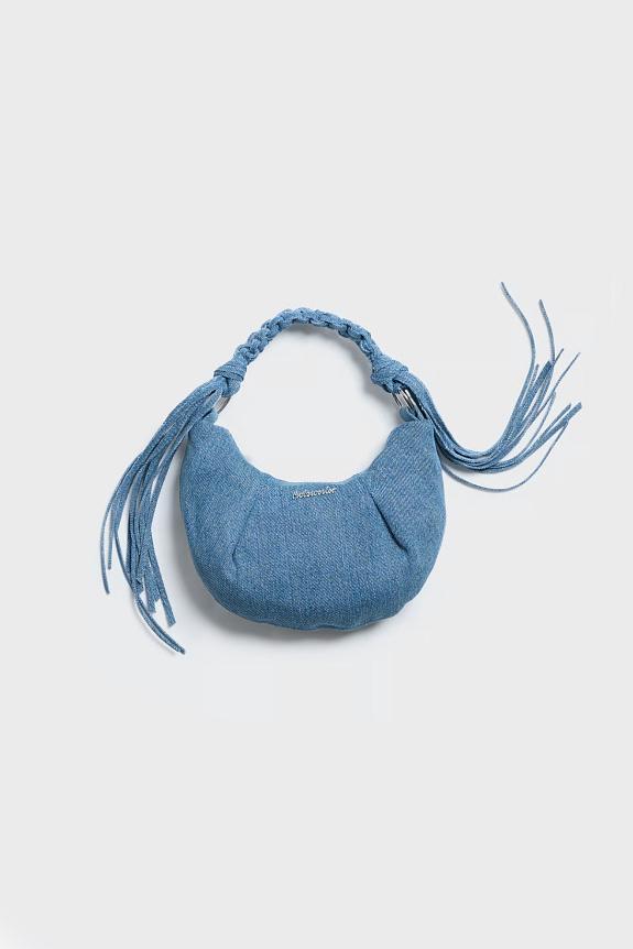 Holzweiler Cocoon Denim Micro Bag Mid Blue