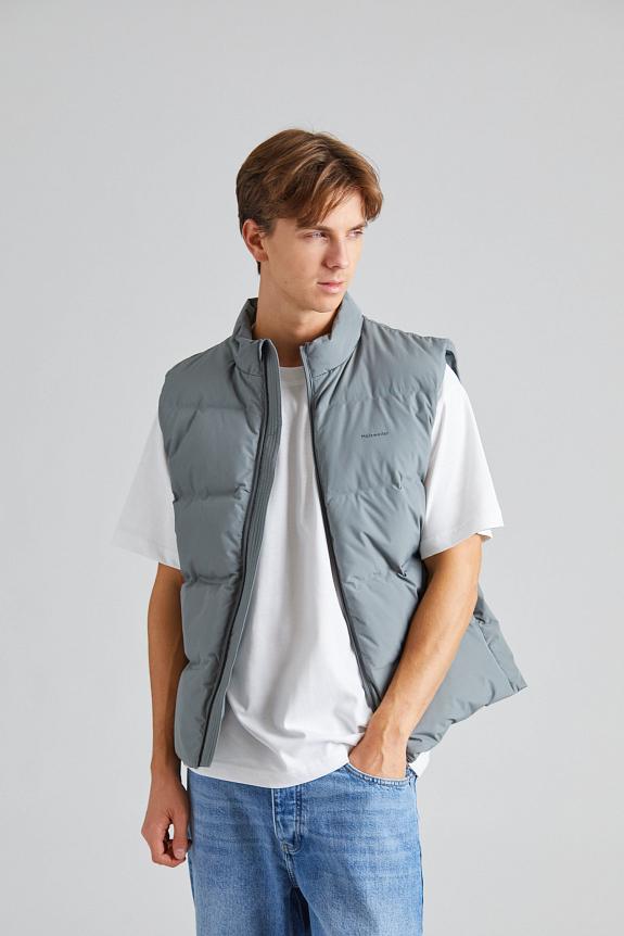 Holzweiler Daff Down Vest Grey-1