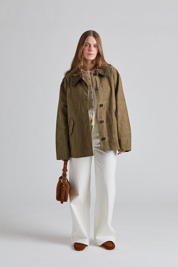 Holzweiler Diana Short Jacket Green 