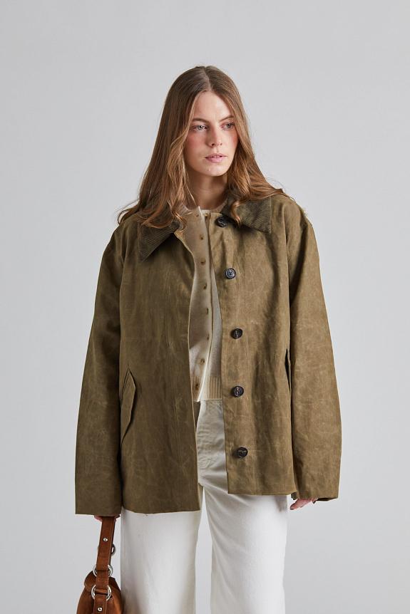 Holzweiler Diana Short Jacket Green 