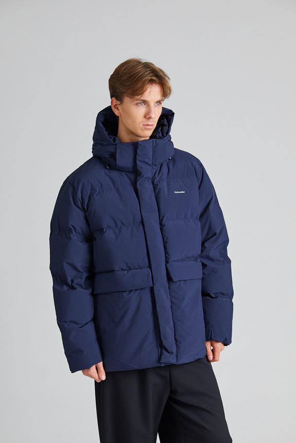 Holzweiler Dovre Down Jacket Dk Navy-5