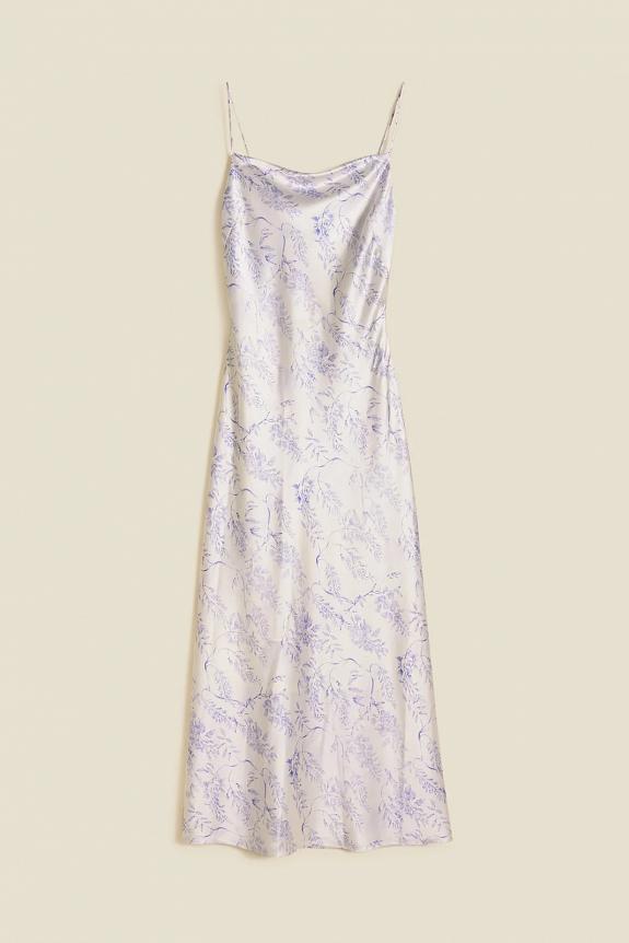 Holzweiler Eila Print Dress Lilac Mix-3