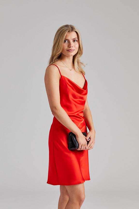 Holzweiler Eila Short Dress Red-3