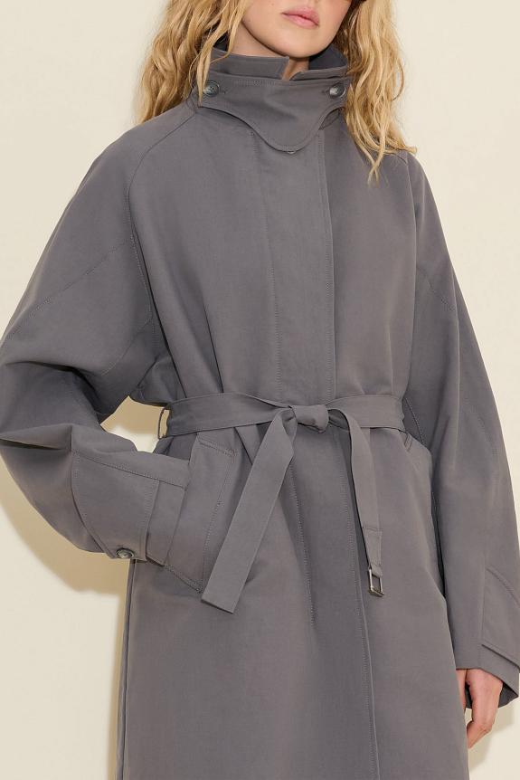 Holzweiler Elsa Trench Coat Dk Grey