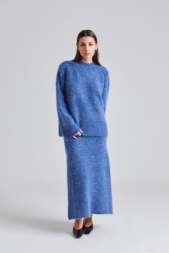 Holzweiler Fure Fluffy Skirt Blue