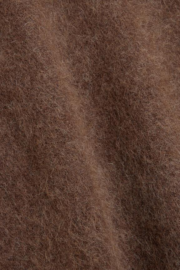 Holzweiler Fure Fluffy Skirt Dk Brown