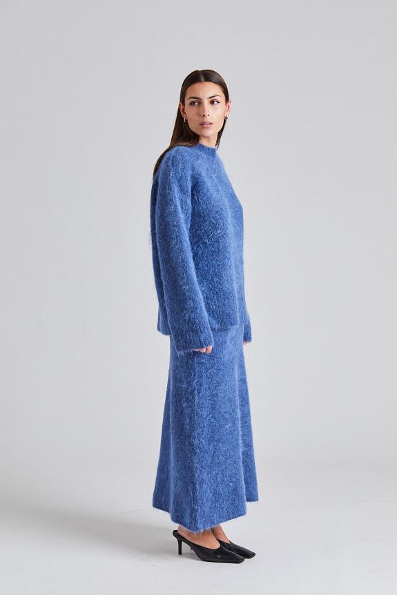 Holzweiler Fure Fluffy Sweater Blue 